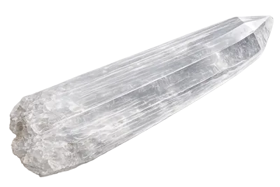 Selenite crystal